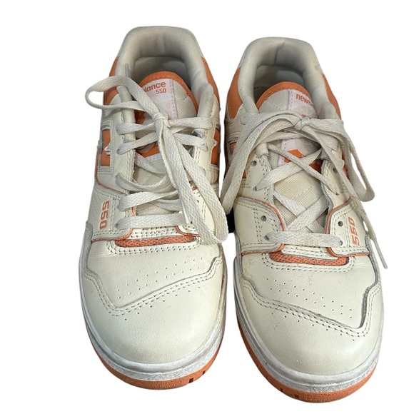 New Balance 550 BBW550AJ Size 7 Women's ANGORA COPPER WHITE BROWN - Picture 5 of 6